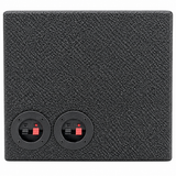 Audiopipe Universal Dual 6.5" Speaker Box with Dual 3" Tweeter Openings