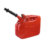 WAVIAN RED 10 LITER ORIGINAL NATO JERRY STEEL GAS CAN | JC0010RVS