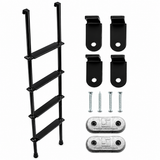 Stromberg Carlson LA-460B 60" Black RV Bunk Ladder w Hook Retainers