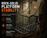 Millennium M100 Ultralite Hang On Tree Stand Lightweight Hunting Platform