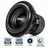 Sundown Audio M10D1SD 10" Subwoofer D1 2000W RMS Dual 1 Ohm Bass