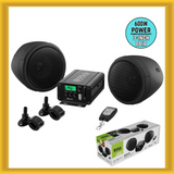 Boss Audio Motorcycle/UTV 3" 600W Speaker and Amplifier System with Bluetooth
