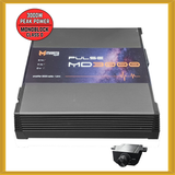 Marts Digital 3000W Class D 1 Ohm Stable Fan-cooled Monoblock Car Amplifier