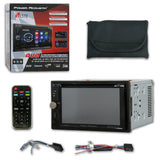 Power Acoustik PD-625B 2-DIN DVD CD/MP3 Car Stereo w/ Bluetooth & Detachable LCD