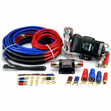 Audiopipe 4 Gauge Amplifier Wiring Kit w/ Line Output Converter Amp Install