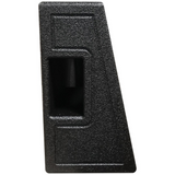 QPower “QBOMB” Single 10" Ported Empty Woofer Car Enclosure (Behind Seat) New