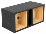 Q Power QHD215VSQ Dual 15" Vented Speaker Box for Kicker L7 Square Subwoofers