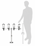 Millennium Marine R-100 Spyderlok Fishing Rod Holder Gen 2