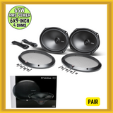 Rockford Fosgate R169X2 Prime 6"x9" 65W RMS 2-Way Full-Range Car Speaker (PAIR)