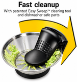 Hamilton Beach R67870 Juice Extractor Easy Sweep Cleaning Tool Big Mouth