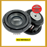 Sundown Audio SML-Series 8" 400W RMS Power Dual 2 Ohm Voice Coils Car Subwoofer