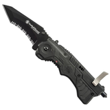Smith & Wesson 3.5-inch Spring Assisted Folding Pocket Knife & Rescue Tool (NEW)