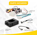 CRUX SWRTY-61N for Toyota Radio Replacement SWC & RVC Retention 2012-Up