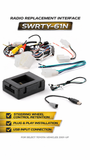 CRUX SWRTY-61N for Toyota Radio Replacement SWC & RVC Retention 2012-Up