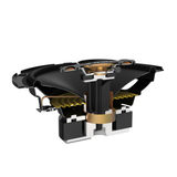 Pioneer TS-A1681F 6.5-inch 80W RMS Power 4-Way Midrange Coaxial Car Speakers