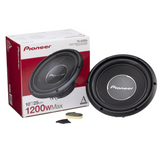 Pioneer TS-A25S4 10" 350W RMS Power Single 4-Ohm Voice Coil Car Subwoofer (NEW)