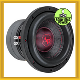Audiopipe TXX-BDC-IV-8 8" Quad Stack Composite Cone Car Subwoofer 500W RMS Power