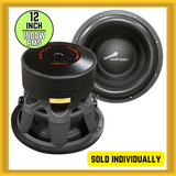 Audiopipe TXXBDX12D2 12″ Competition Car Woofer 1500W RMS Dual 2 Ohm Voice Coils