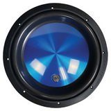 Audiopipe 12 Inch Woofer Eye Candy Blue Aluminum Cone 800W RMS 1600W Max Dual 4 Ohm Voice Coils