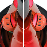 Audiopipe 12 Inch Woofer “Eye Candy Red” Aluminum Cone 800W RMS 1600W Max Dual 4 Ohm Voice Coils