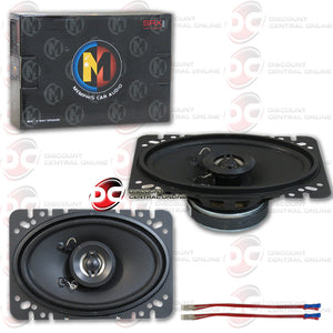 Memphis 15-SRX462 4x6" Car Coaxial Speakers
