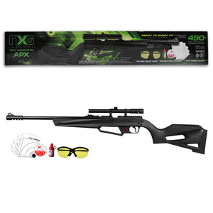 Umarex NXG APX .177 Pellet BB Multi-Pump Air Rifle with Scope & Shooting Kit