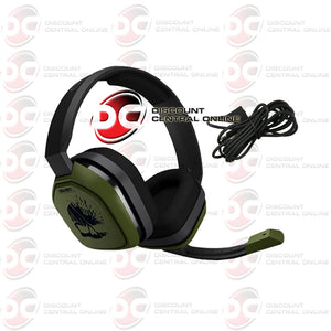 Logitech Astro Gaming A10 Call Of Duty Wired Stereo Gaming Refurbished Headset (Green/black)