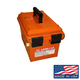 MTM AC35 Dry Storage Emergency Marine Box Water Resistant Ammo Can - Orange