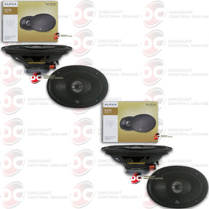 INFINITY ALPHA6930 6x9" 3-WAY CAR COAXIAL SPEAKERS (2 PAIRS)