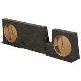 QPOWER DUAL HOLE 12″ UNDERSEAT CARPETED SUBWOOFER BOX FOR 2004-2008 F150