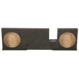 QPOWER DUAL HOLE 12″ UNDERSEAT CARPETED SUBWOOFER BOX FOR 2004-2008 F150