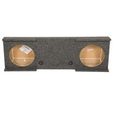 QPower Dual 12" Underseat Downfire Subwoofer Box for ’07-’13 GMC Chevy Crew Cab