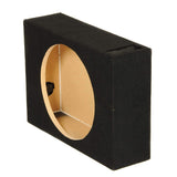 QPOWER SINGLE 10″ VENTED SHALLOW MOUNT EMPTY WOOFER ENCLOSURE SUBWOOFER BOX