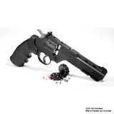 CROSSMAN VIGILANTE CO2 POWERED AIR PISTOL SEMI-AUTO DUAL AMMO REVOLVER (CCP8B2)