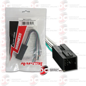 RAPTOR FD-5012 FORD AMPLIFIER INTEGRATION HARNESS WITHOUT POWER PLUG