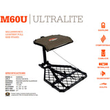 Millennium Treestands M60U Ultra Lite Aluminum Hang-On Tree Stand