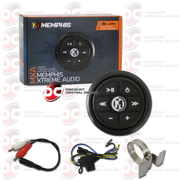 Memphis Marine PowerSports ATV Boat Water Resist Bluetooth Controller w/ AUX-IN