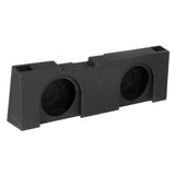 QPOWER QBOMB DUAL 12″ EMPTY WOOFER BOX ENCLOSURE FOR CHEVY GMC CREW CAB ’14-’18