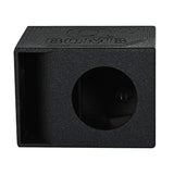 QPower QBOMB Single 10″ Horn Ported Empty Subwoofer Enclosure | QBOMB10HPSINGLE