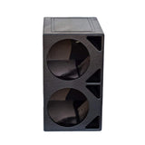 QPower QBOMB Dual 10″ Triangular Ported Vented Sub Woofer Enclosure Box