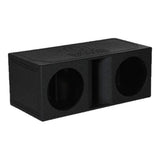 Q Power QBOMB Dual 12″ Horn-ported Empty Sub Woofer Enclosure Box