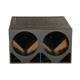 QPower QBOMB Dual 12″ Triangular Ported Vented Sub Woofer Enclosure Box