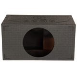 QPOWER QBOMB SINGLE 15" LARGE SIDE PORTED VENTED SUBWOOFER ENCLOSURE BOX