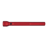 Maglite 5 Cell D Xenon Incandescent Heavy Duty IPX4 Flashlight 151 Lumens - Red