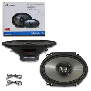 CLARION 6" x 8" 2-WAY CAR COAXIAL SPEAKERS