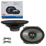 CLARION 6" x 8" 2-WAY CAR COAXIAL SPEAKERS