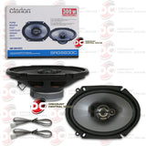 CLARION 6" x 8" 3-WAY CAR AUDIO CUSTOM-FIT MULTIAXIAL SPEAKERS