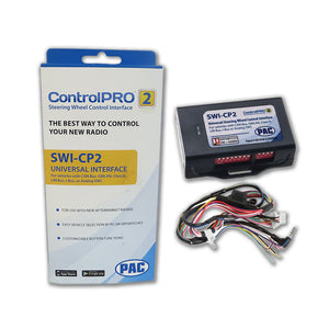 PAC SWI-CP2 UNVERSAL STEERING WHEEL INTERFACE WORKS W/ ANALOG & DATA SWC SYSTEM
